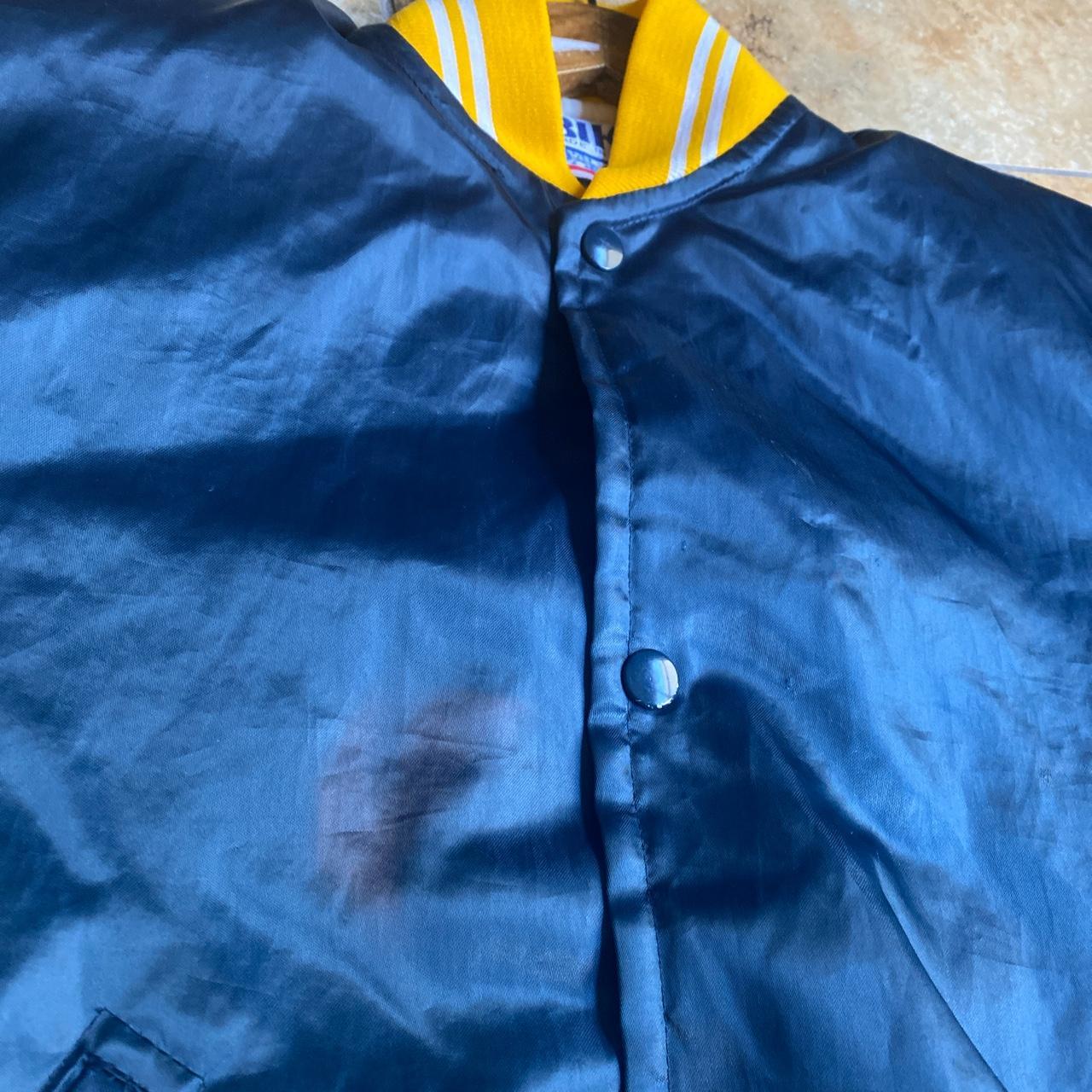 Vintage 80s tech varsity jacket FREE... Depop