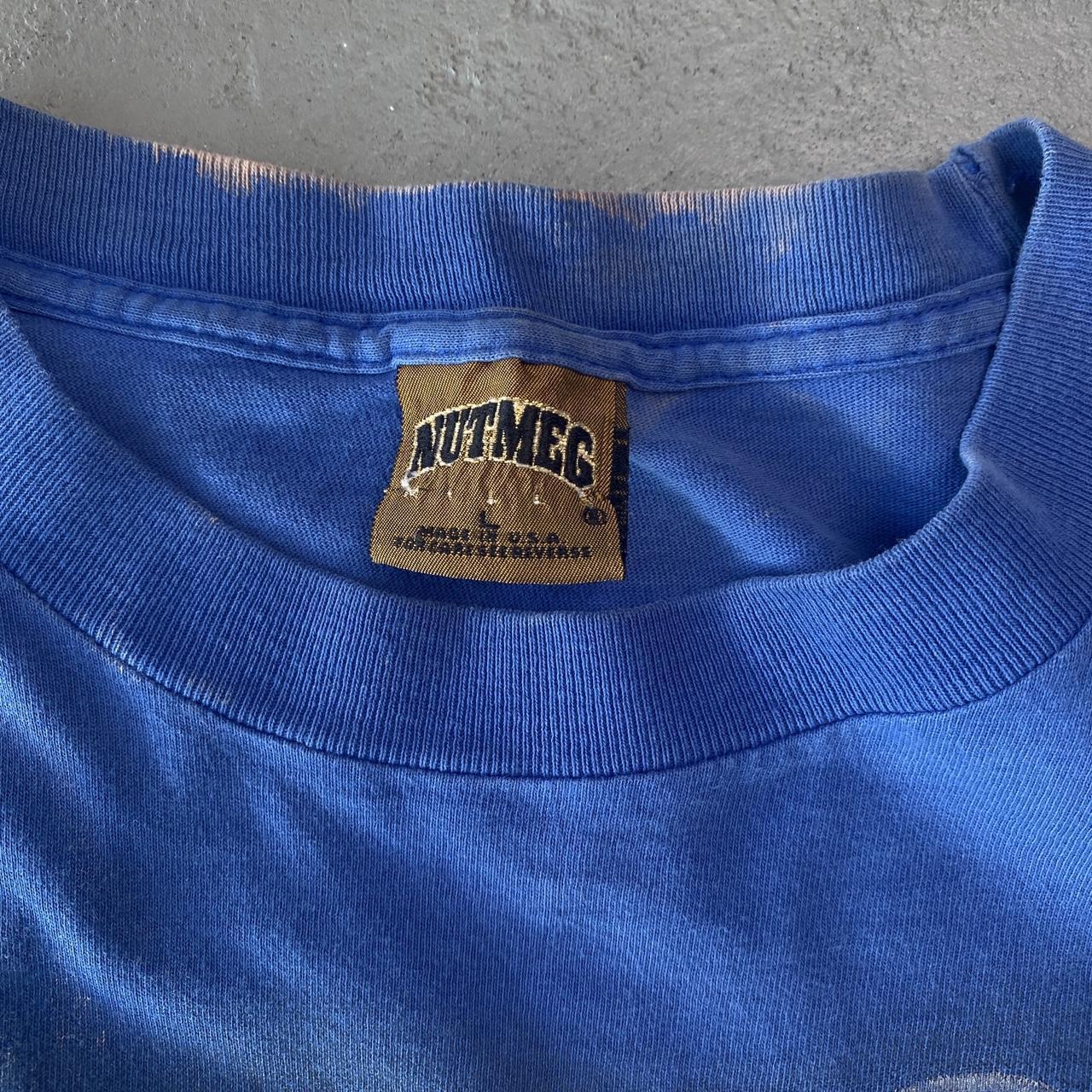 Nutmeg Men's Blue T-shirt | Depop