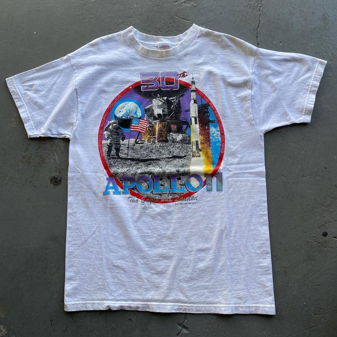 Vintage Apollo space shirt . Size large fruit of the... - Depop