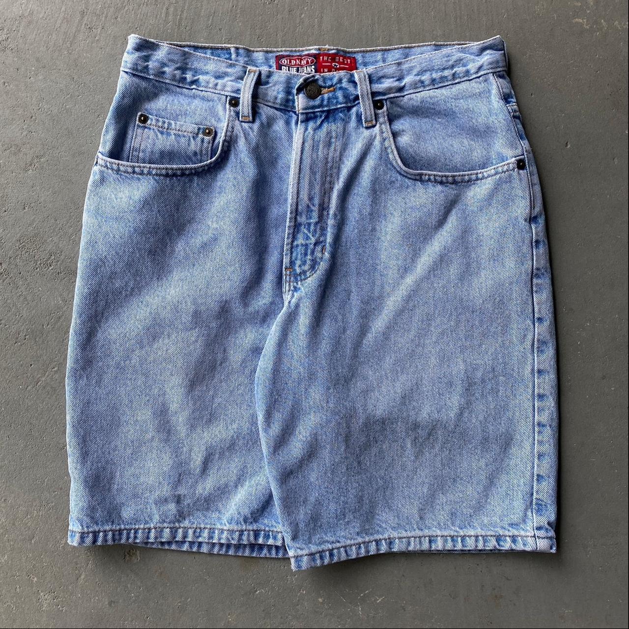 Vintage old navy jean shorts . Size 32w All... - Depop