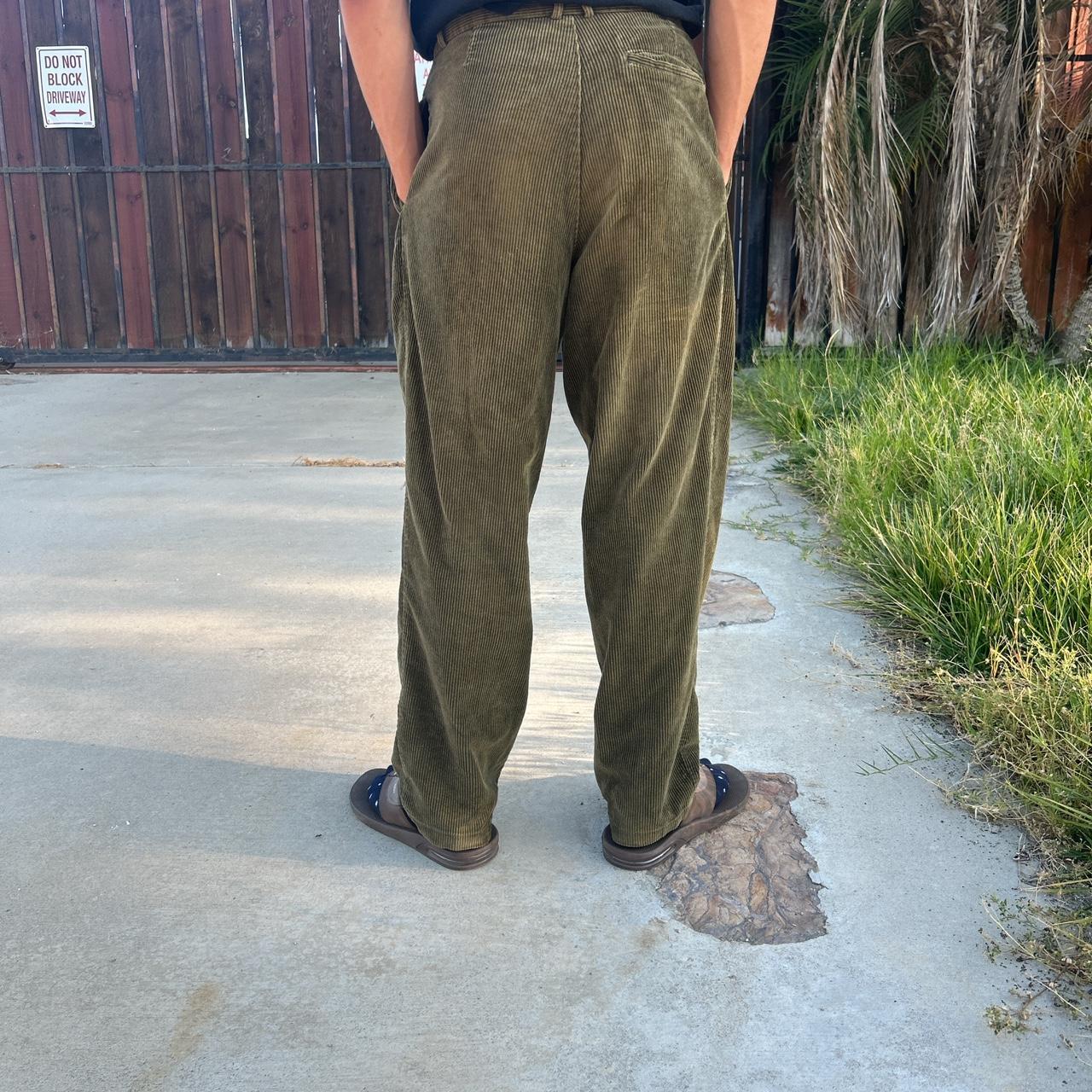 REPOP! ORIGINAL CAPTION BELOW “Green high waisted... Depop