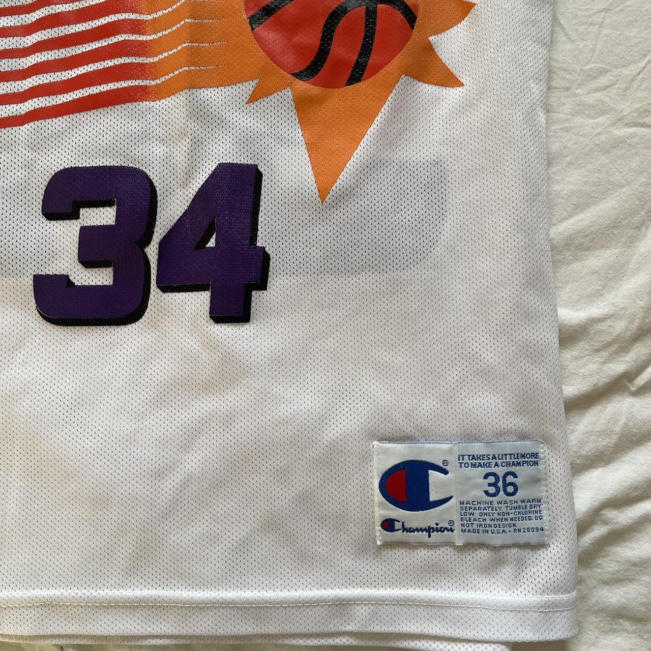 Vintage Champion Phoenix Suns Charles Barkley jersey - Depop