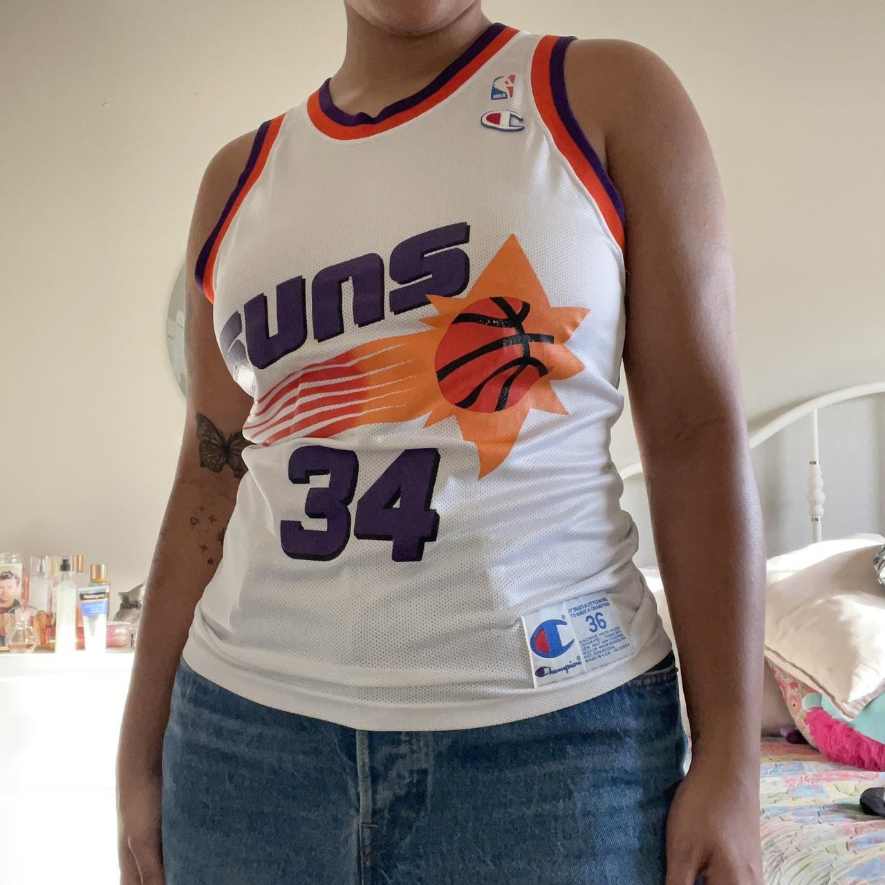 Vintage Champion Phoenix Suns Charles Barkley jersey - Depop