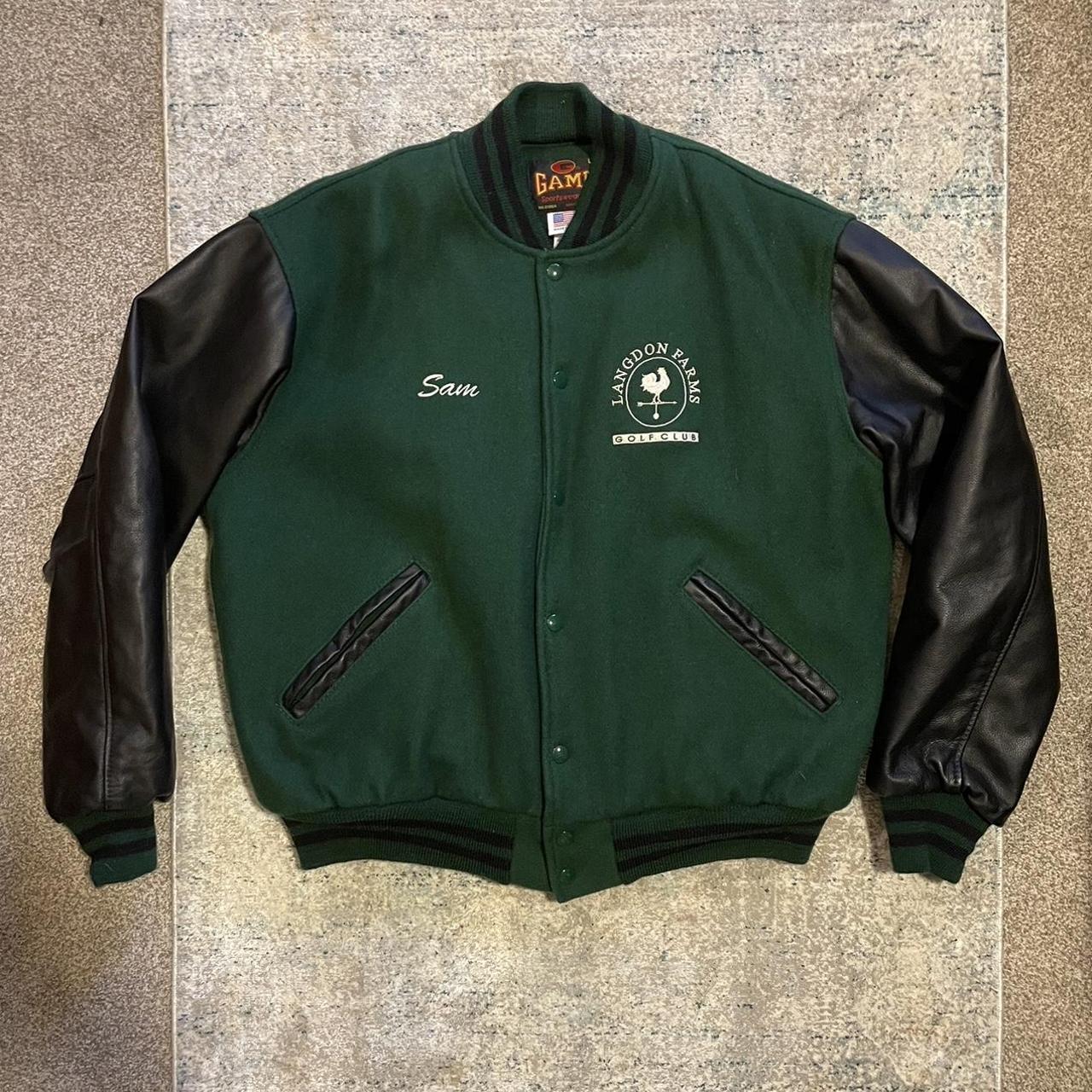 Vintage varsity jacket by game sportswear - golf... - Depop