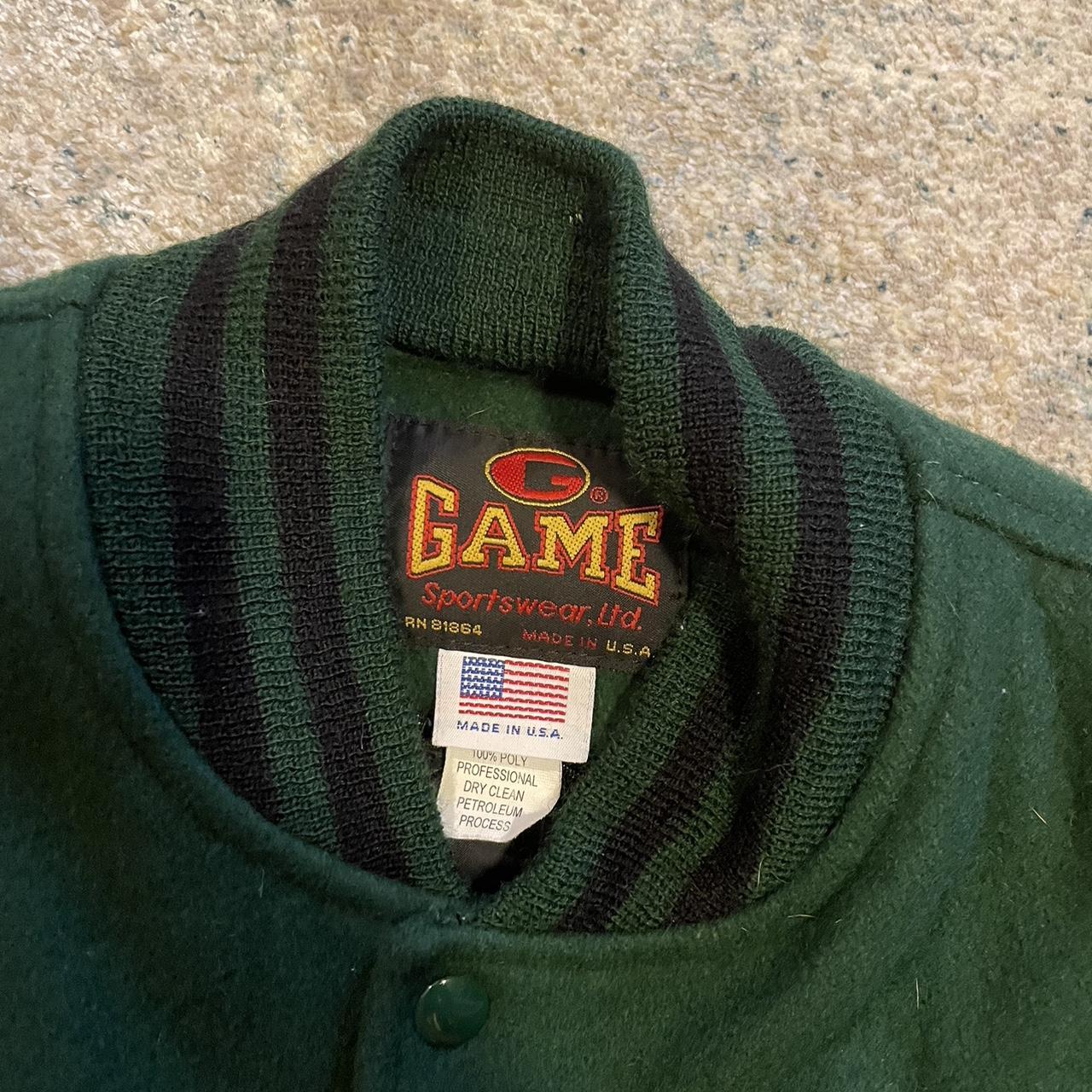 Vintage varsity jacket by game sportswear - golf... - Depop