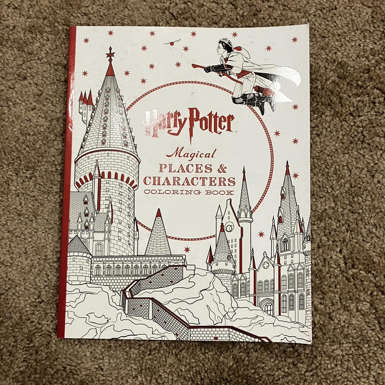 Harry Potter “Magical Places & Characters” coloring... Depop