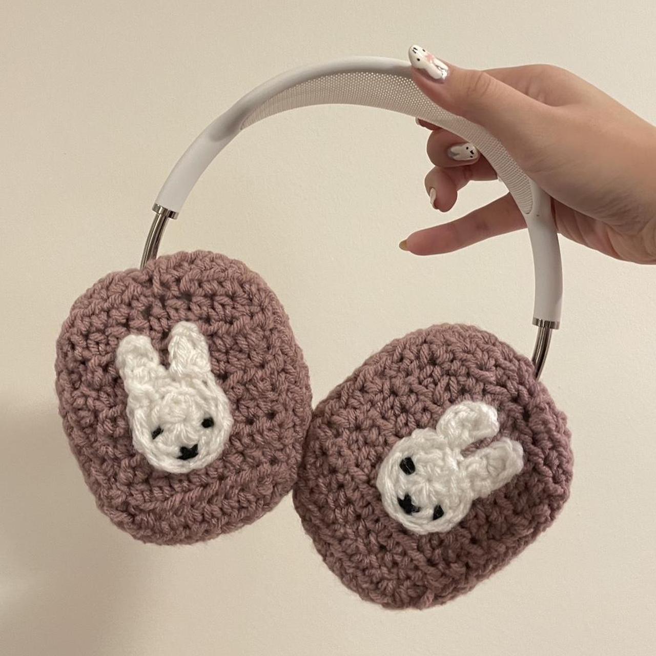 Miffy Crochet AirPod Max Covers 🐰 handmade my own... Depop