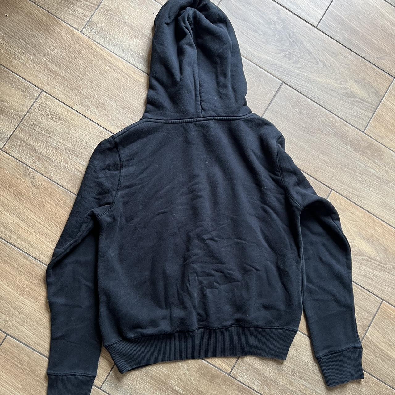 Nike Just Do It Hoodie Black with a sick lips... - Depop