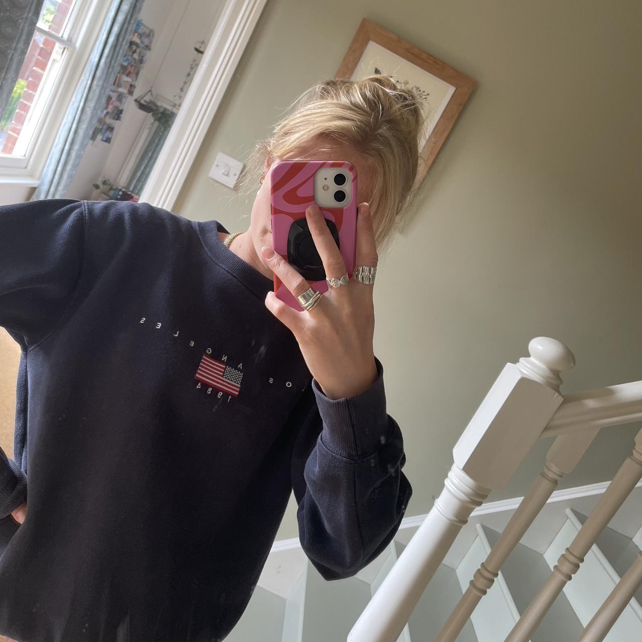 Brandy Melville LA Embroidered Sweatshirt. Great... Depop