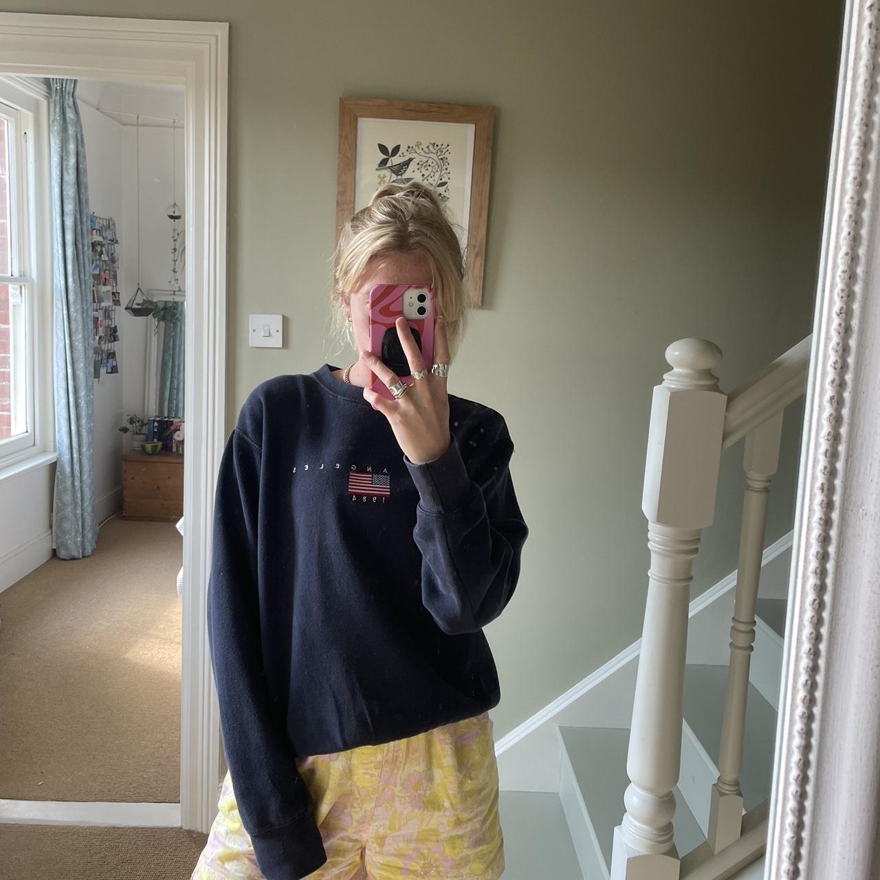 Brandy Melville LA Embroidered Sweatshirt. Great... Depop