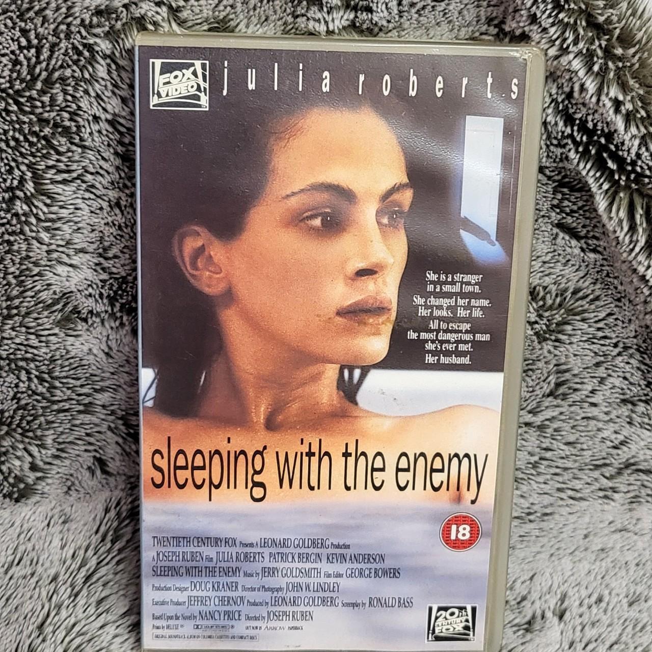 Sleeping With The Enemy VHS Video Cassette Tape In... - Depop