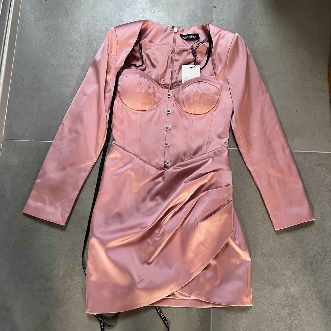 lavish-alice-women-s-pink-dress-depop