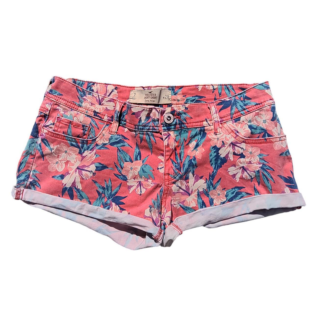 Hollister floral shorts best sale