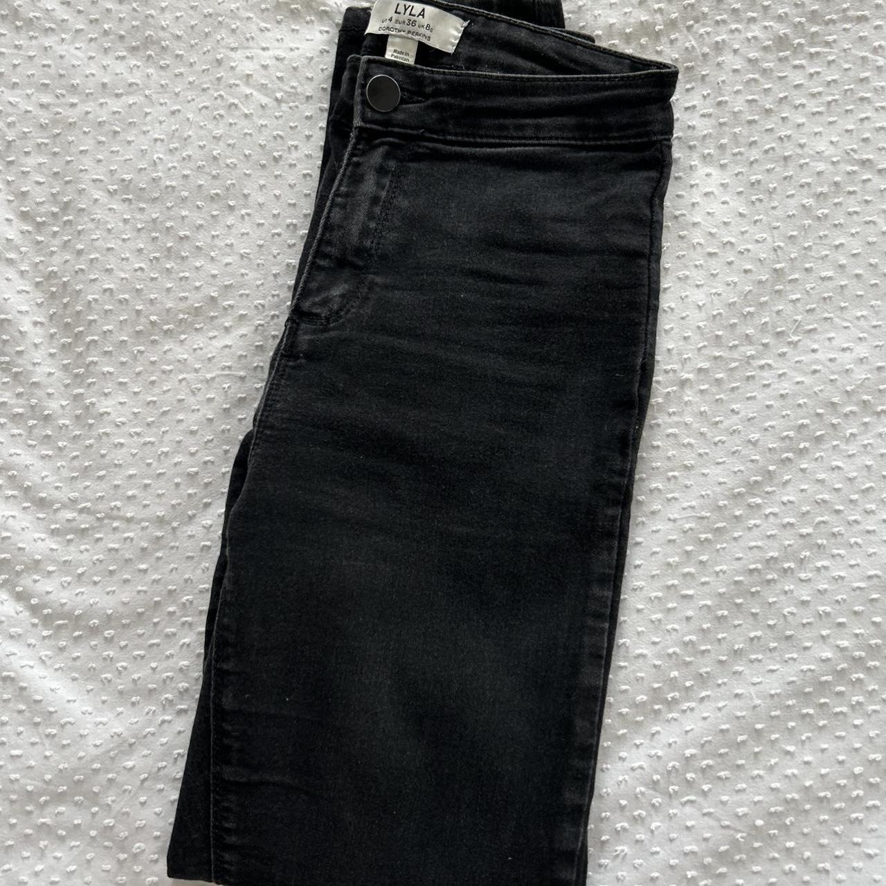 Dorothy Perkins black skinny jeans Lyla UK 8 Depop