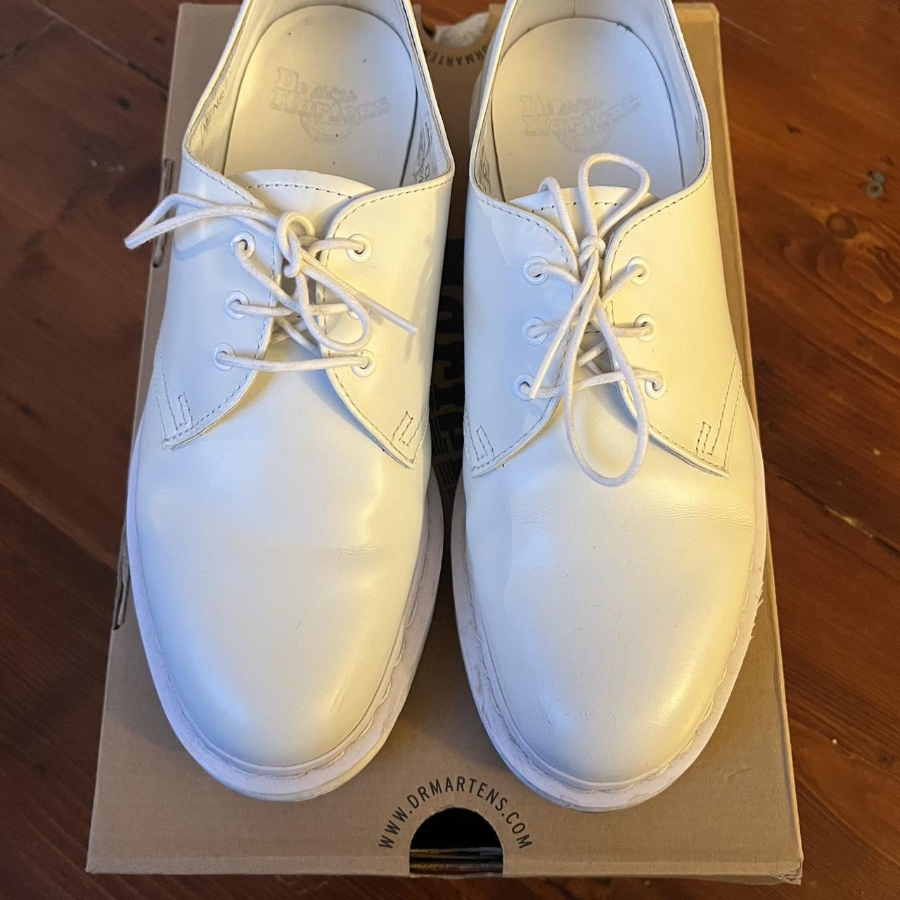 Dr martens mono 1461 white online