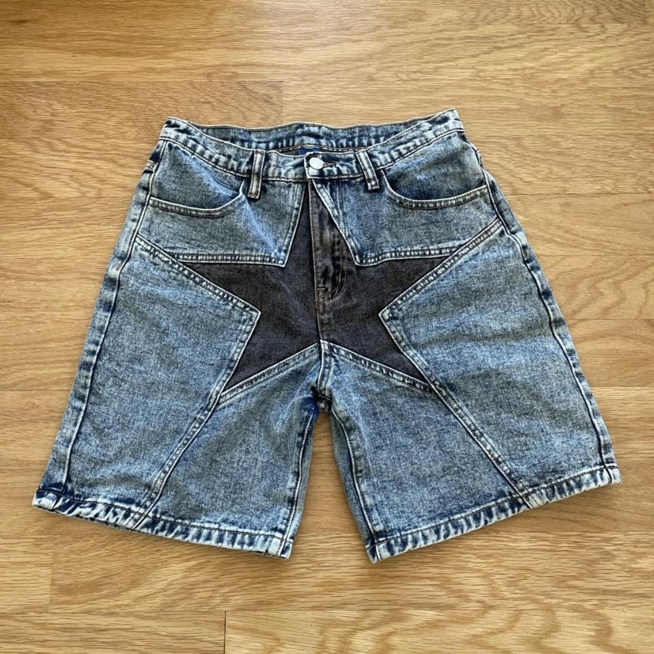 star jorts y2k super cute shorts i bought them on... - Depop