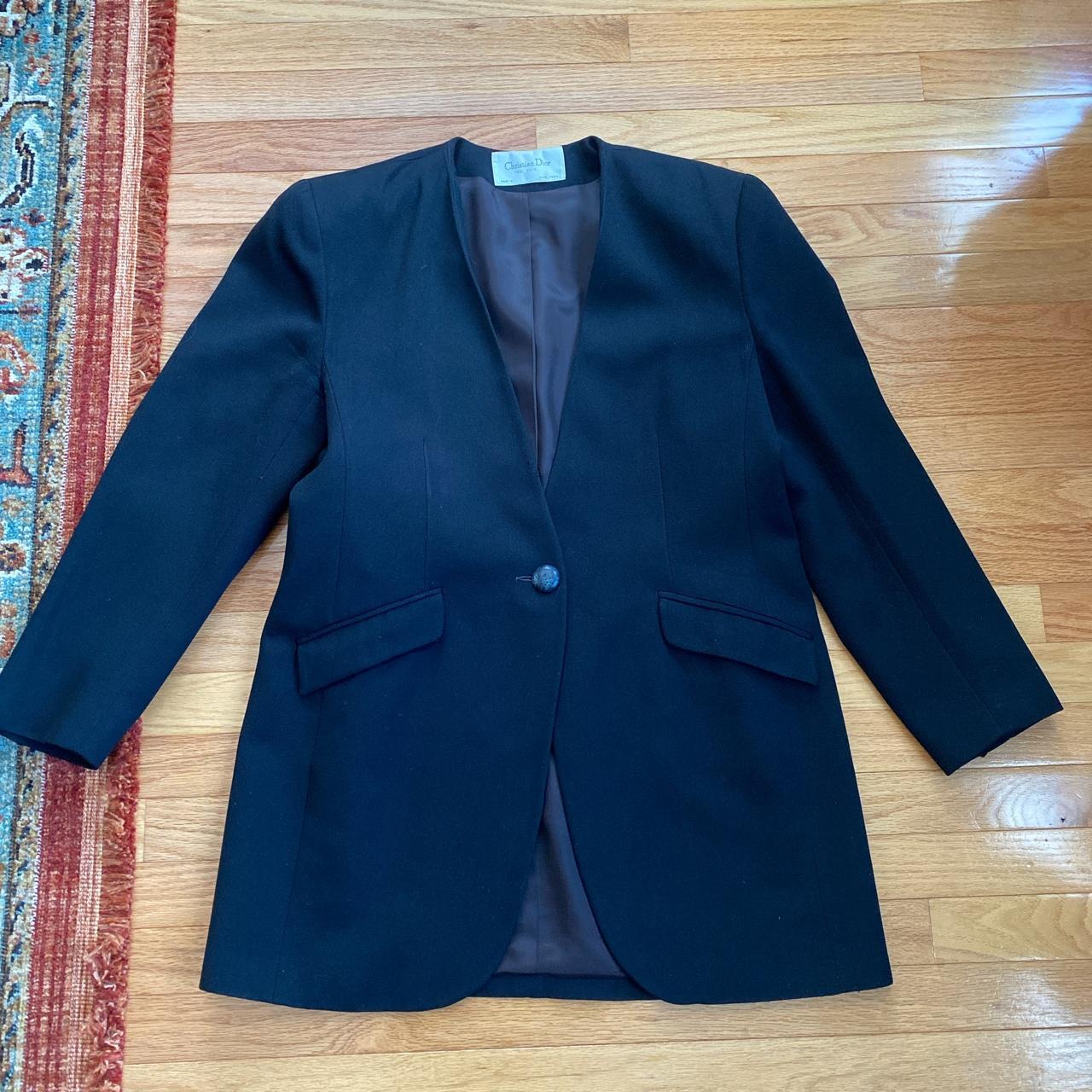 Vintage Christian Dior women’s suit jacket FREE... - Depop