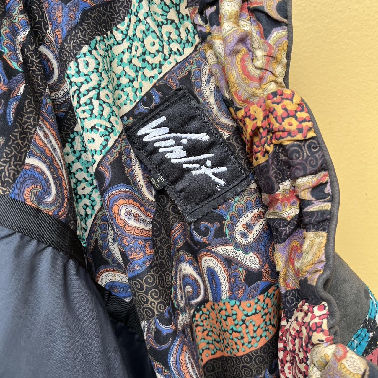 Women's Jacket - Multi/Black - S – 80s Patchwork … - image 6