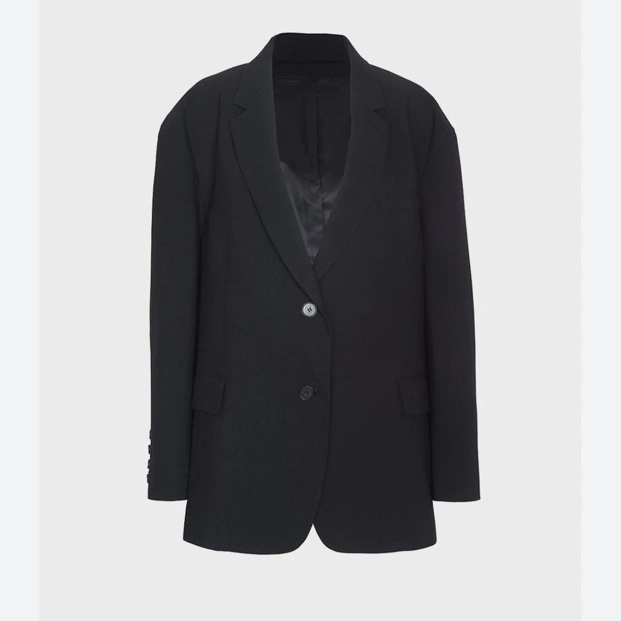 The Frankie shop black blazer. No size tag but I... - Depop