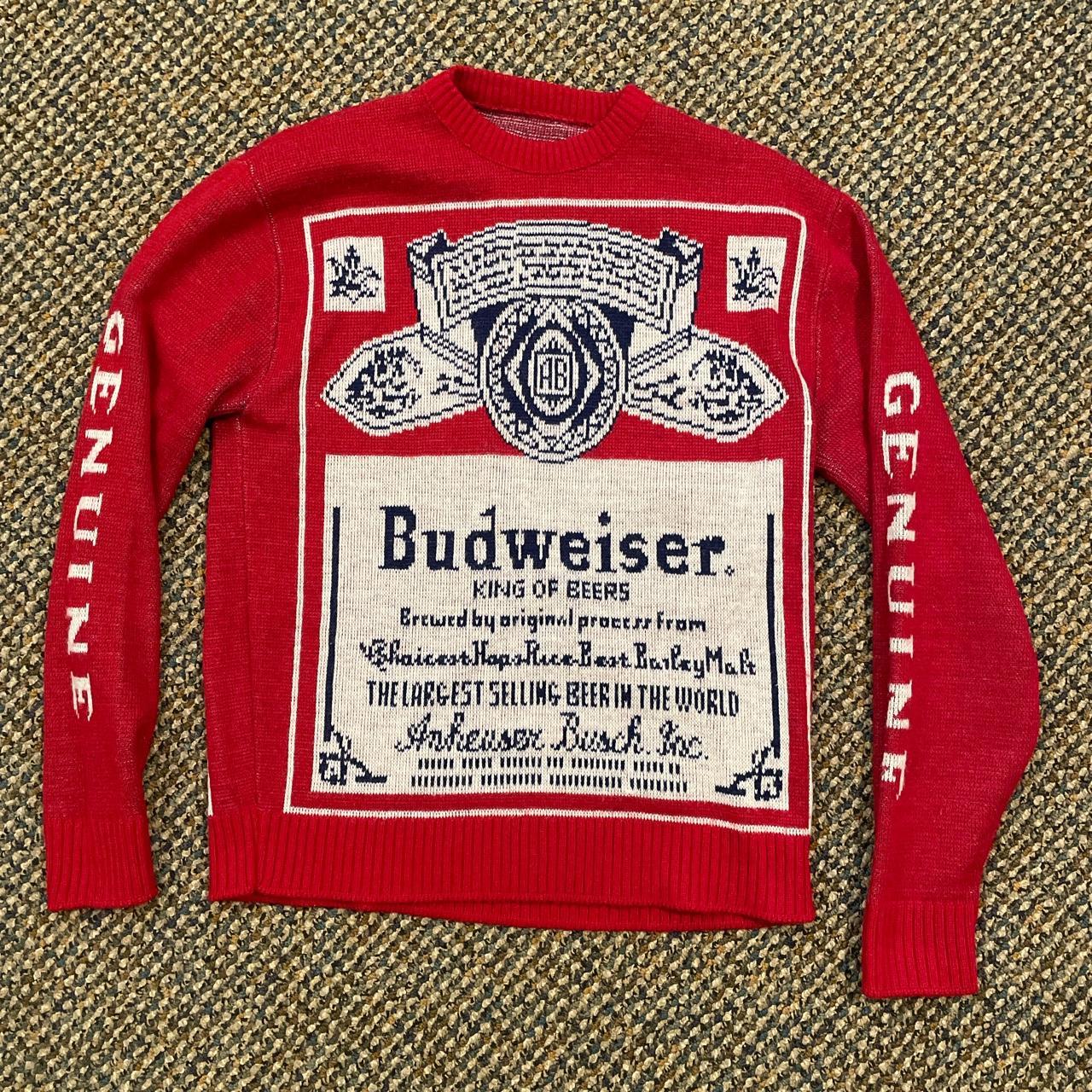 Budweiser Authentic Vintage popular Sweater