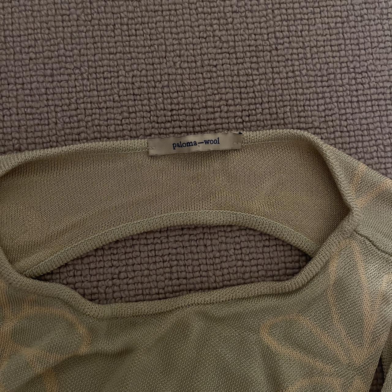 Paloma wool ikebana dress in green and yellow, only... Depop