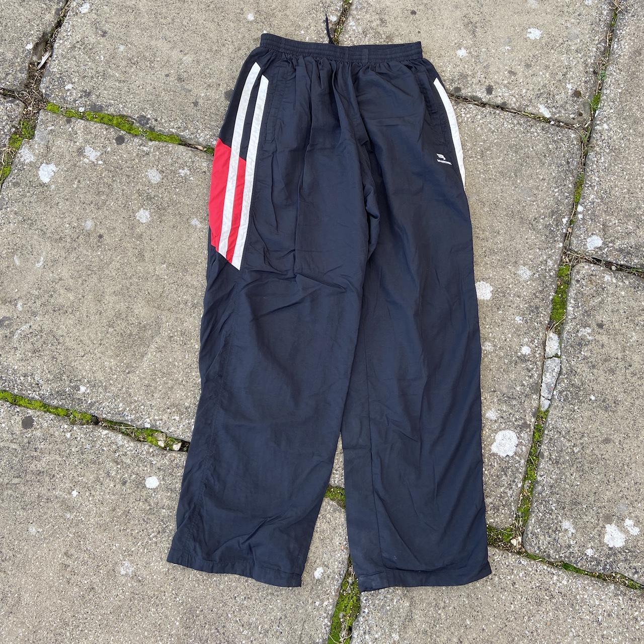 Balenciaga baggy track pants. These are crazy big,... Depop