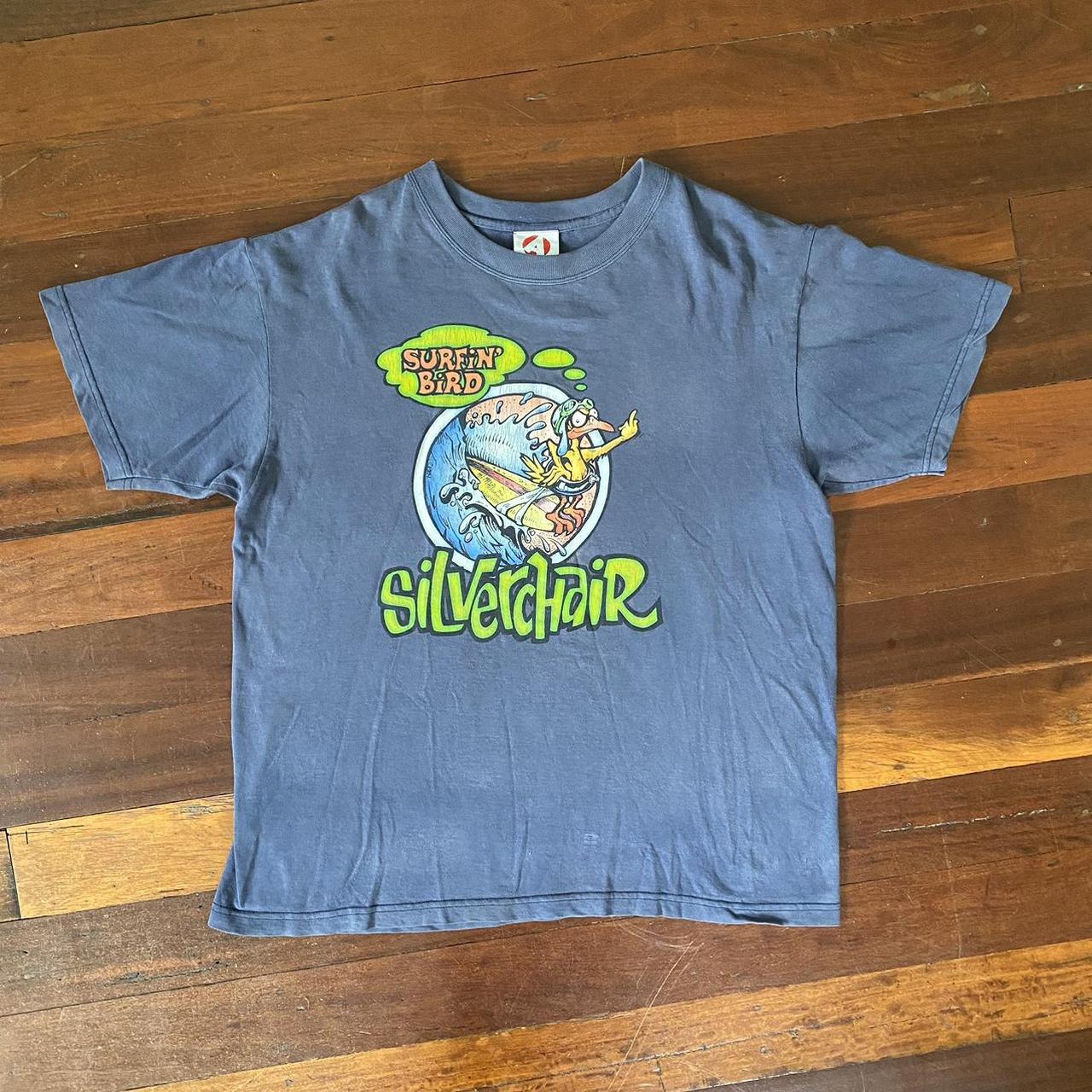 Vintage 90s Silverchair band tee 1996 Australian... - Depop