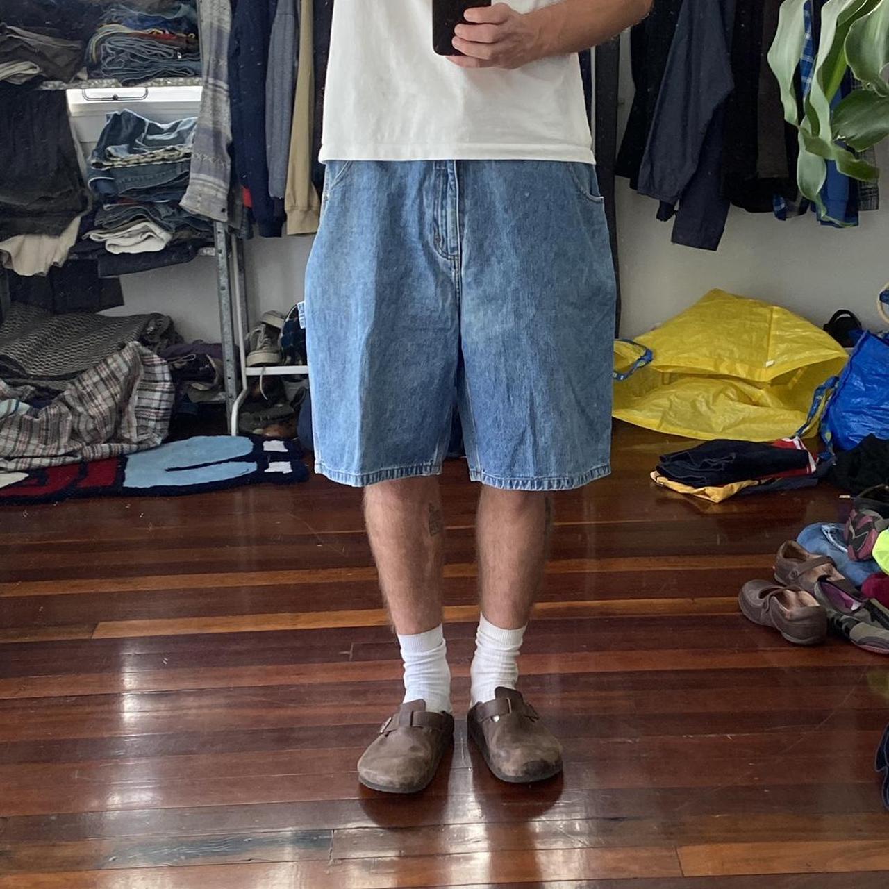 Vintage 90s Target Baggy Carpenter Jorts No flaws... - Depop