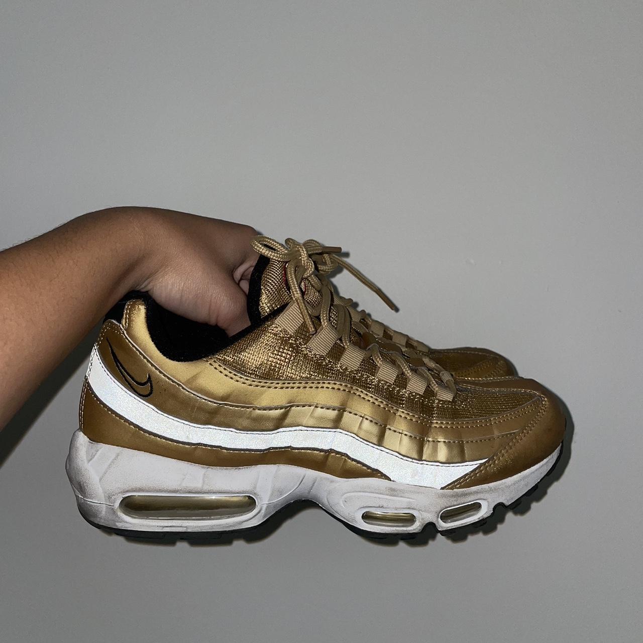 Air max outlet 95 gold reflective