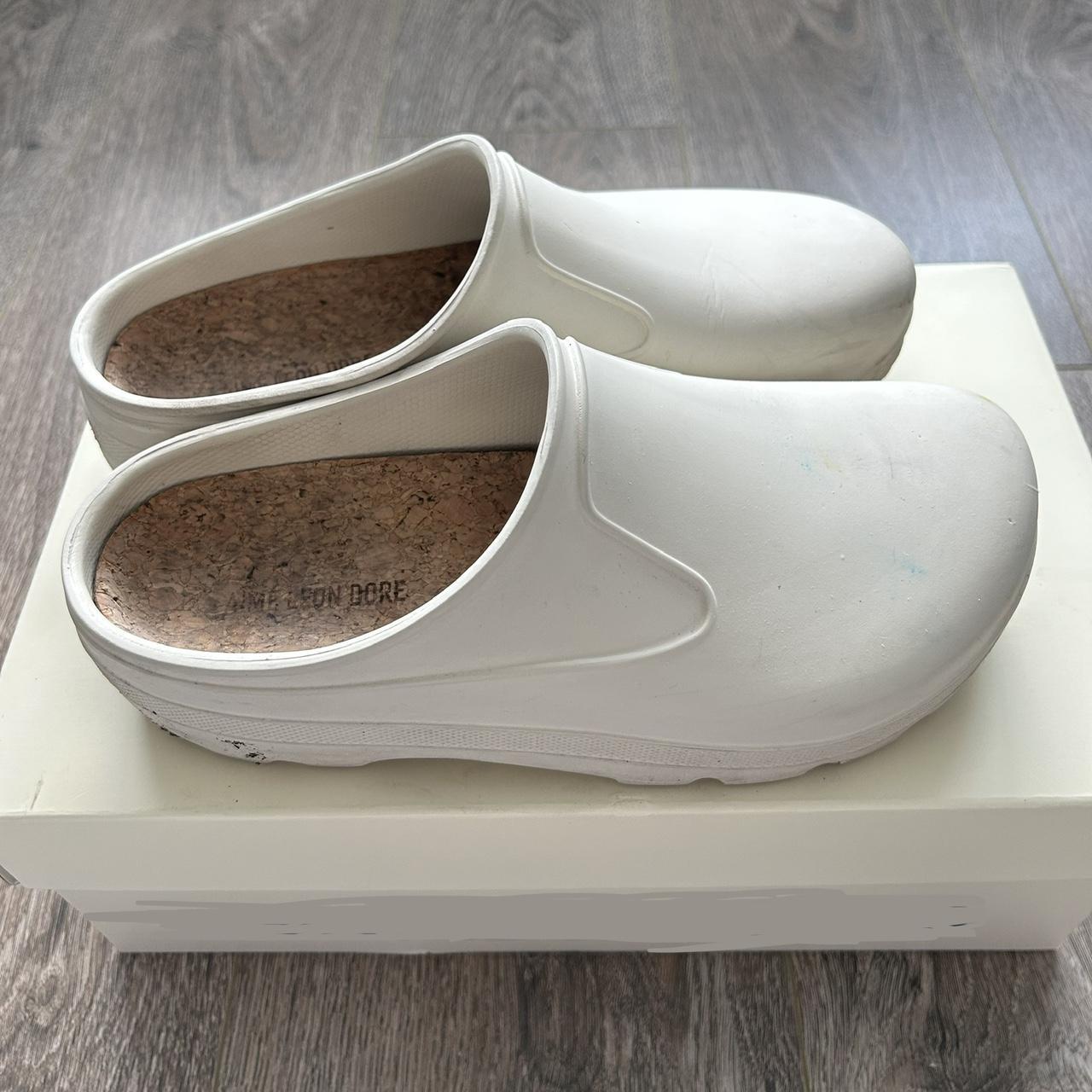 Aime leon dore garden mules Used Size 6 Price is | Depop