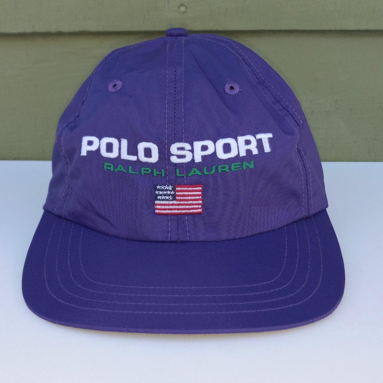 Polo Ralph Lauren Men's Purple Hat | Depop