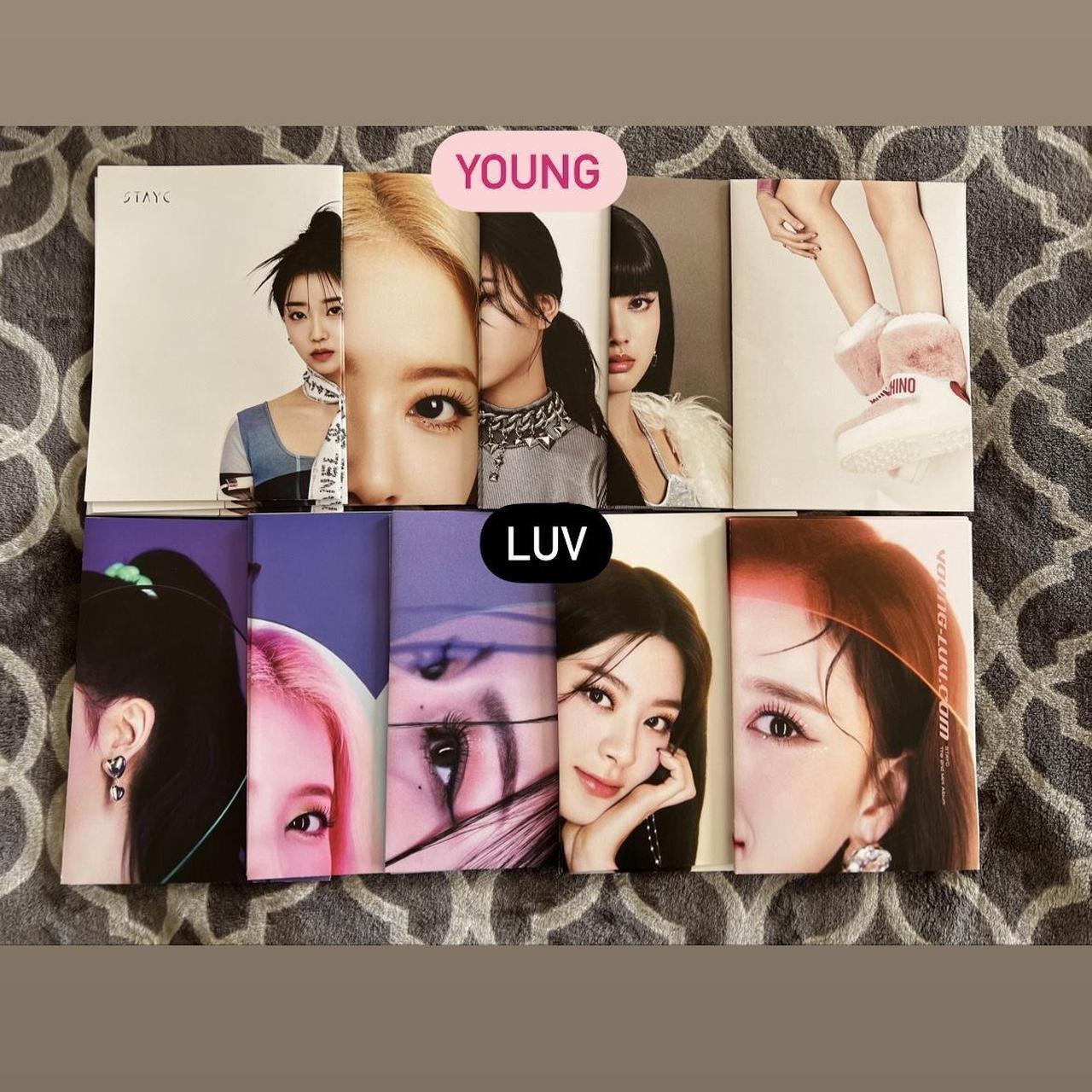 Pink and Black Trading-cards | Depop