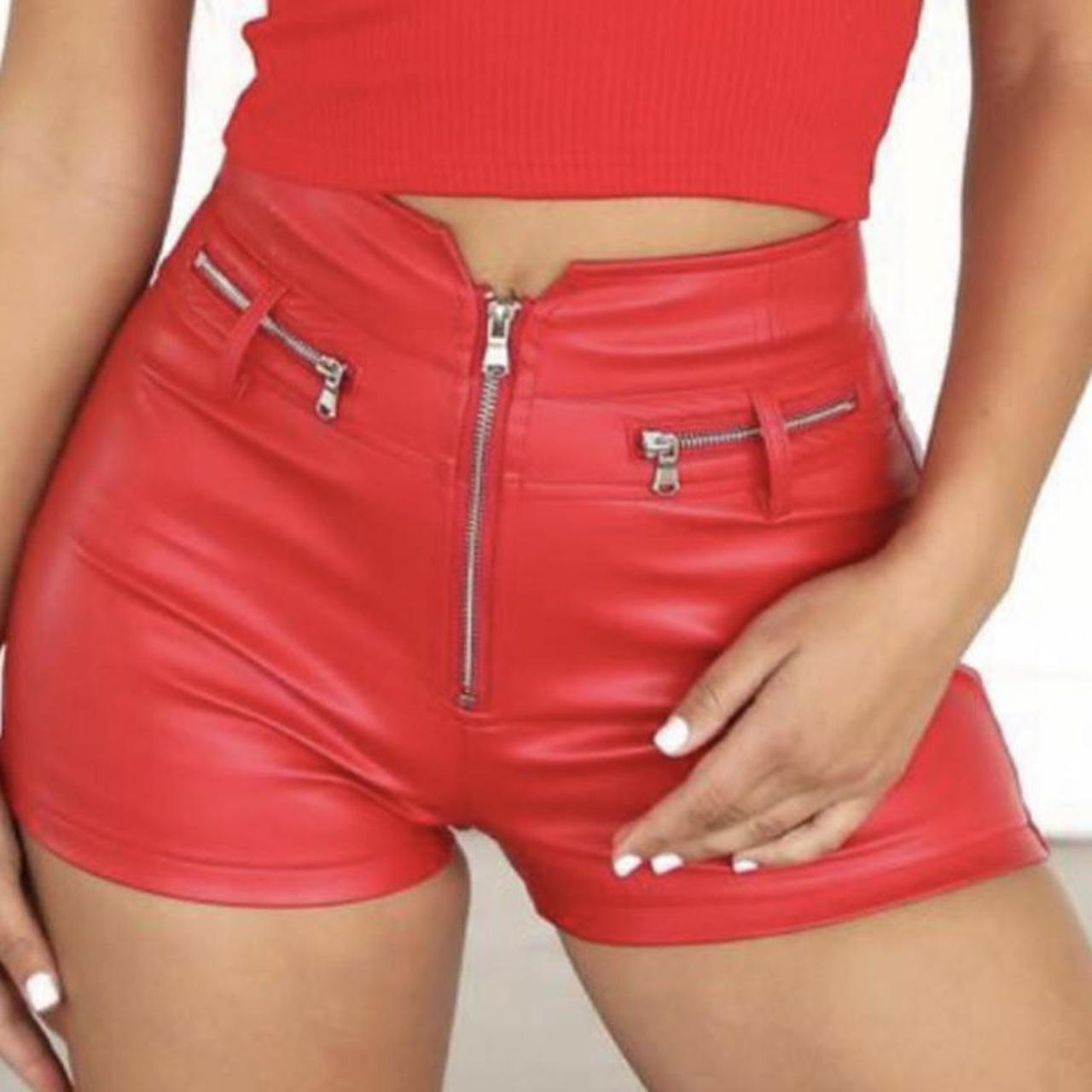 Tiger mist hot sale leather shorts