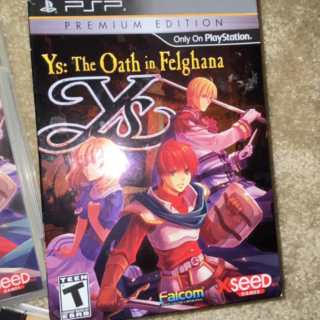 ys the oath in felghana psp limited edition game.... - Depop