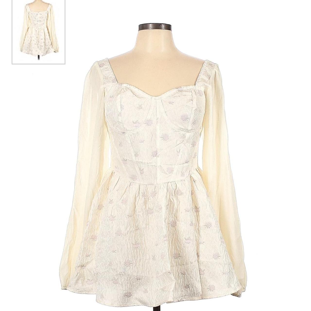 stunning babydoll dress from cider 🤍 brand new in a... Depop