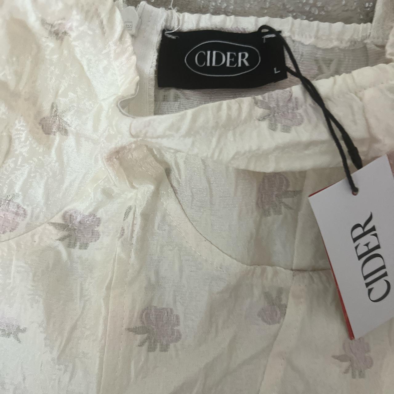 stunning babydoll dress from cider 🤍 brand new in a... Depop