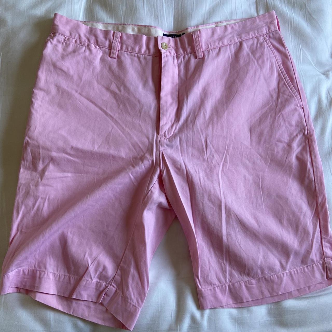 Ralph Lauren Polo Baby Pink Shorts | Size 36 |... - Depop