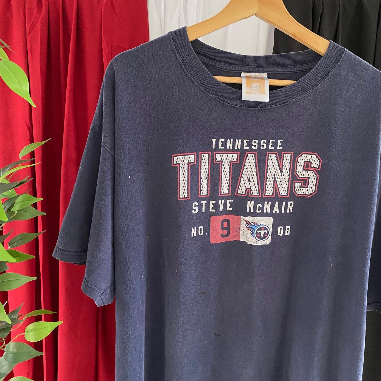 Vintage Champion Steve McNair Tennessee Titans - Depop