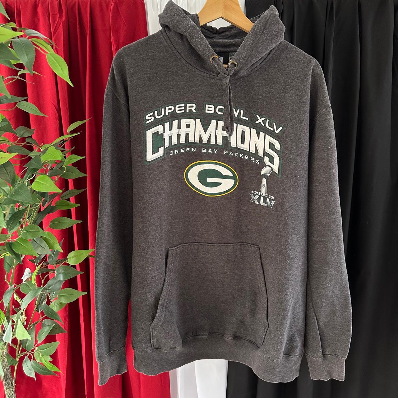 NFL Men's Hoodie - Green - XL