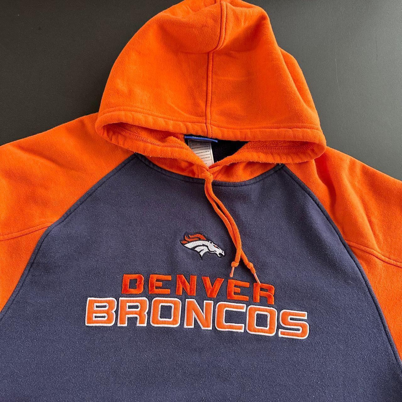 Denver broncos NFL orange hoodie M