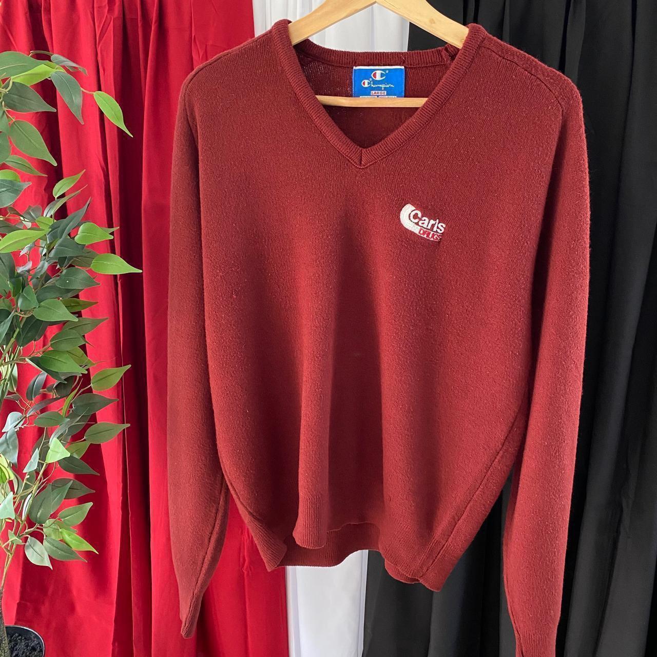 Champion clearance burgundy sweater