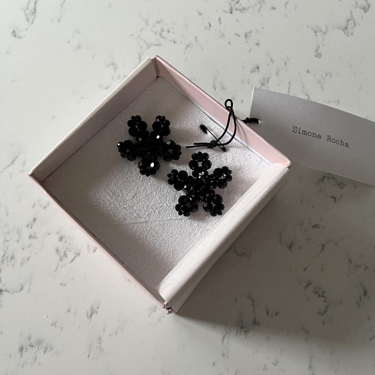 SIMONE ROCHA ピアス フラワー スタッド 花 Simone Rocha(シモーンロシャ) ピアス(レディース) - 海外通販の