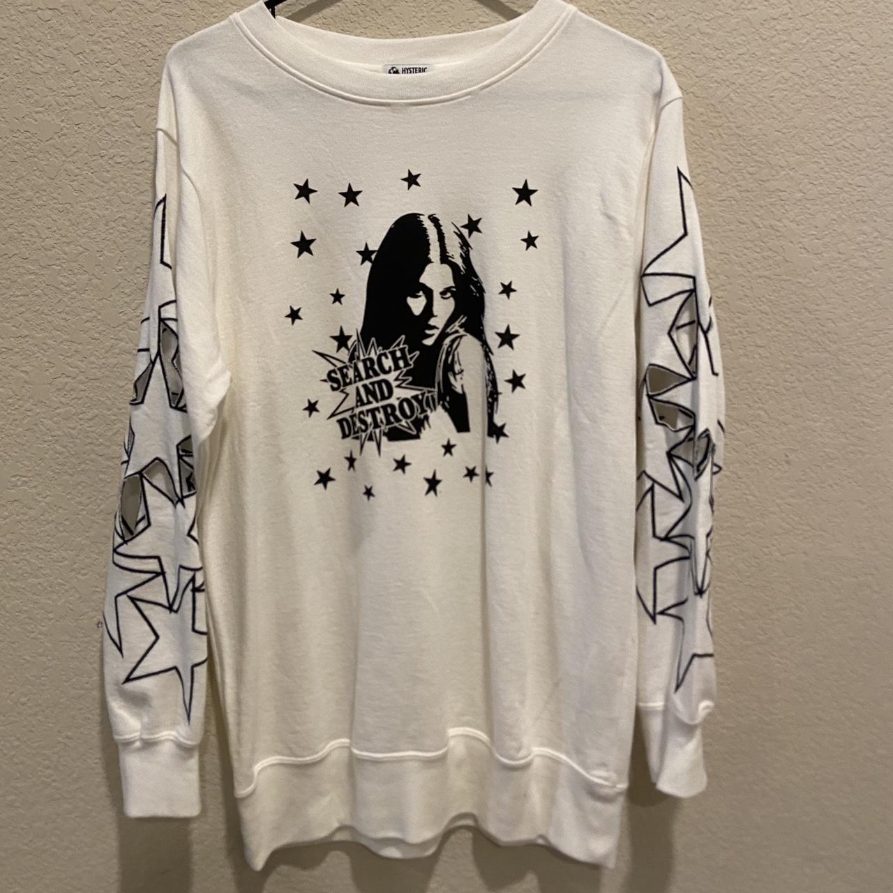 hysteric glamour long sleeve - no size listed but - Depop