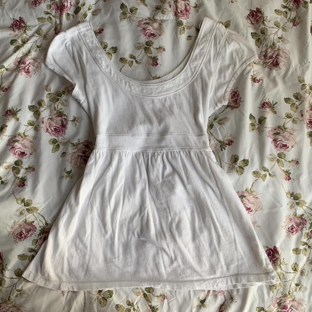 Aeropostale Women's White Shirt | Depop