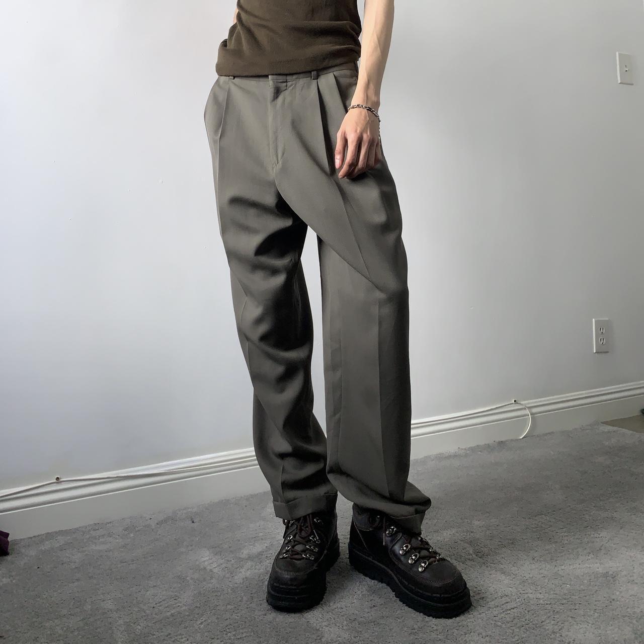 Men's Khaki Trousers | Depop