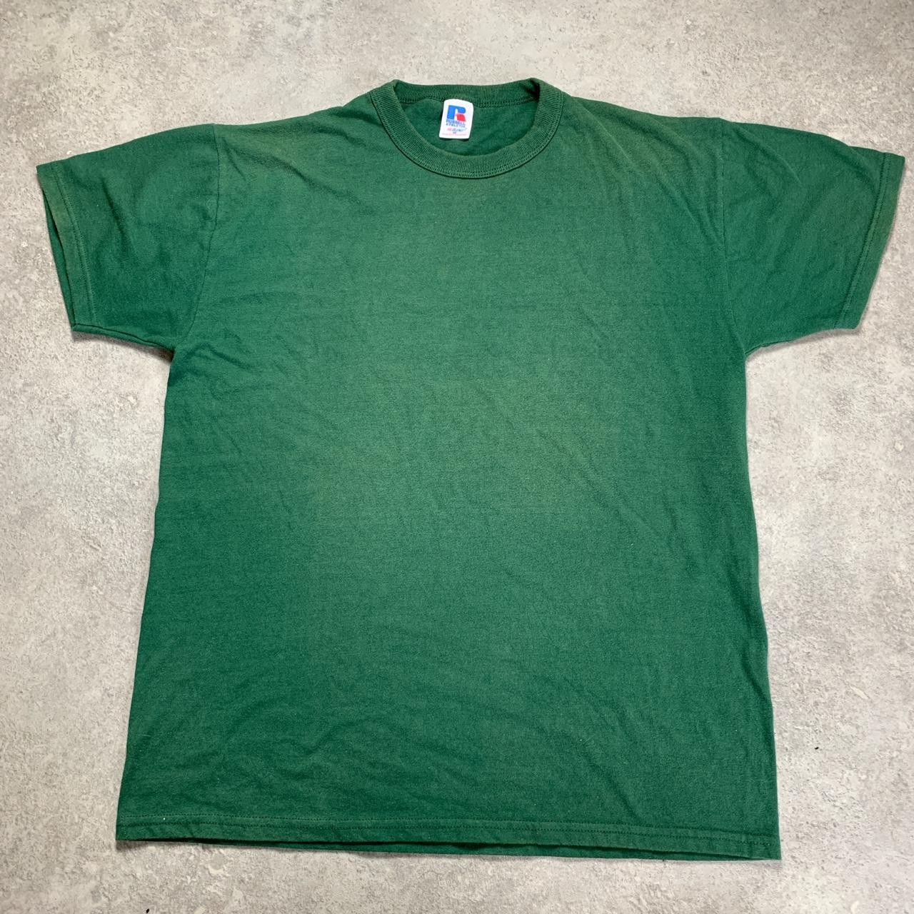 vintage 80s russell t shirt super comfortable faded... - Depop