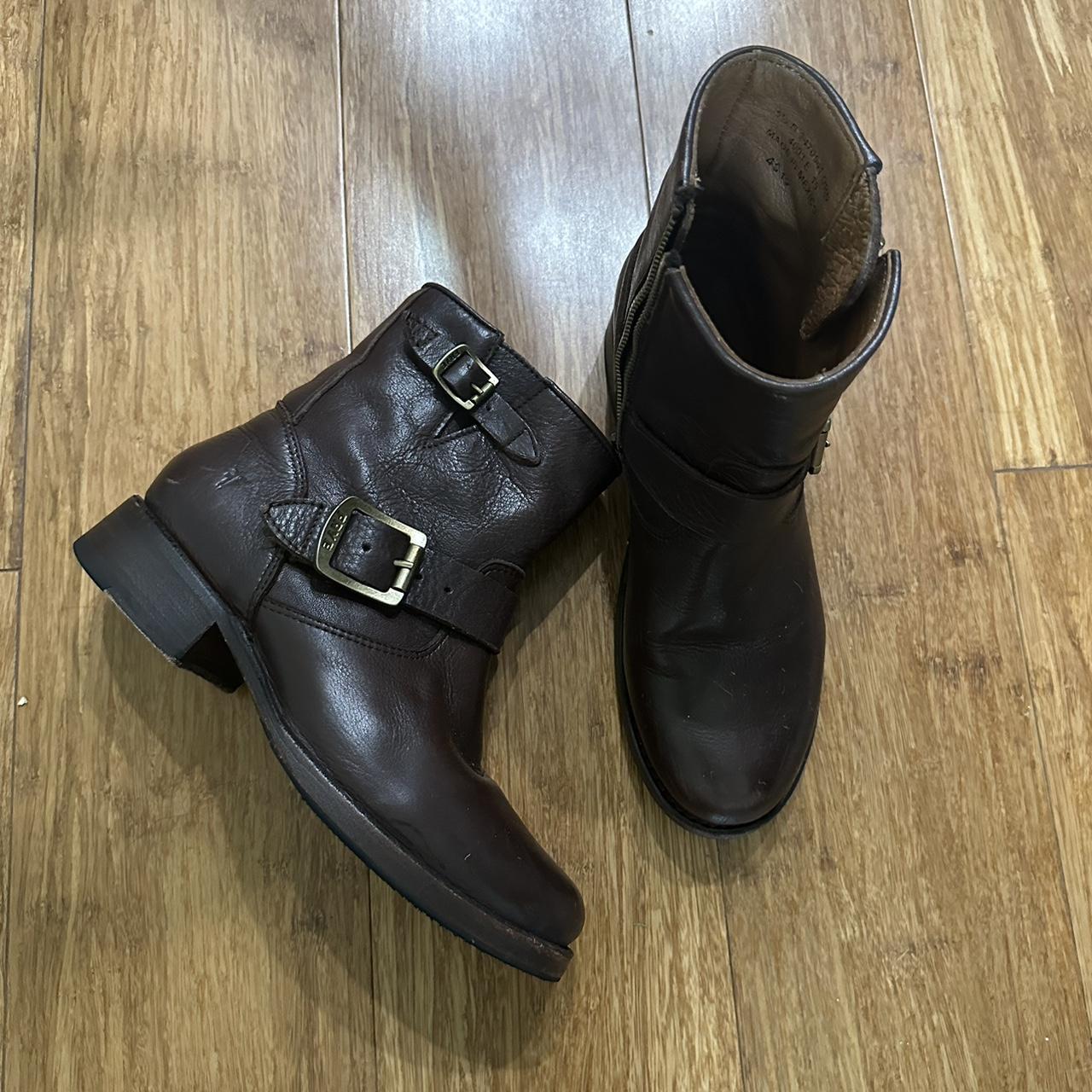 Frye vicky 2024 engineer leather boot