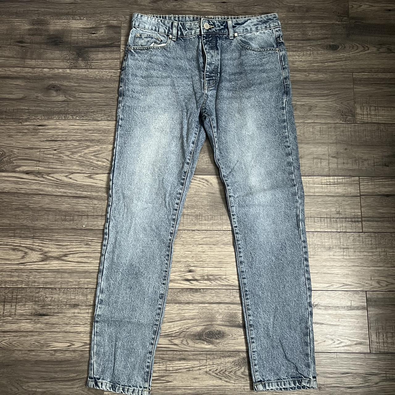 BoohooMan slim jeans blue - Depop