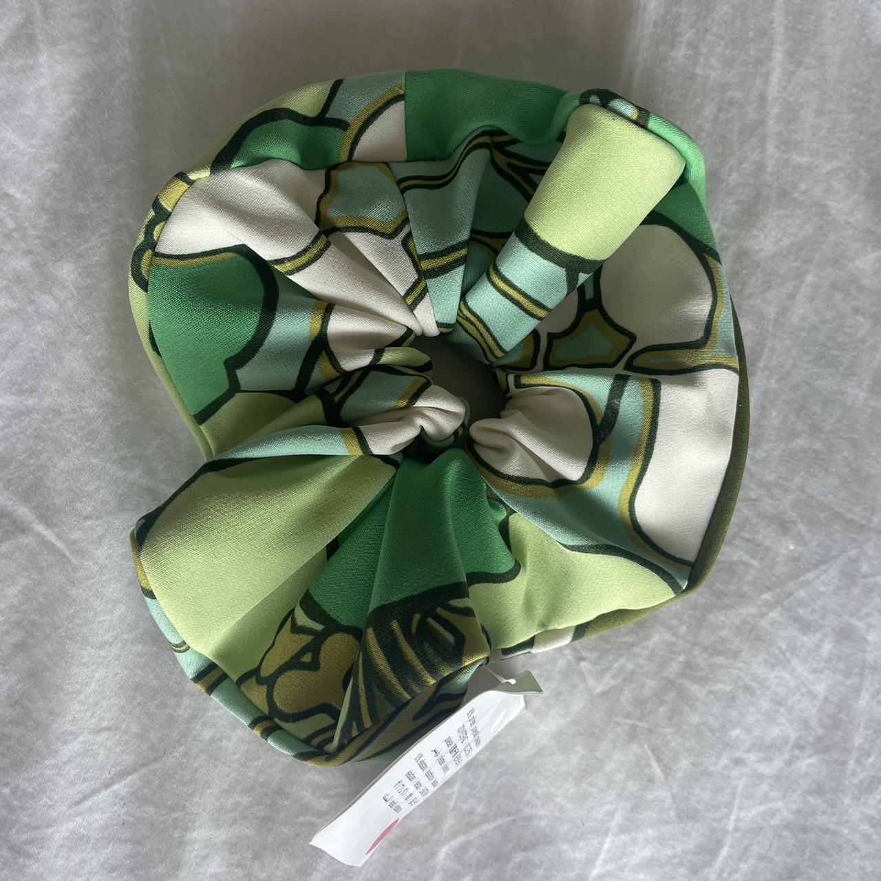 Zara printed scrunchie with tags!! Super cute and... Depop