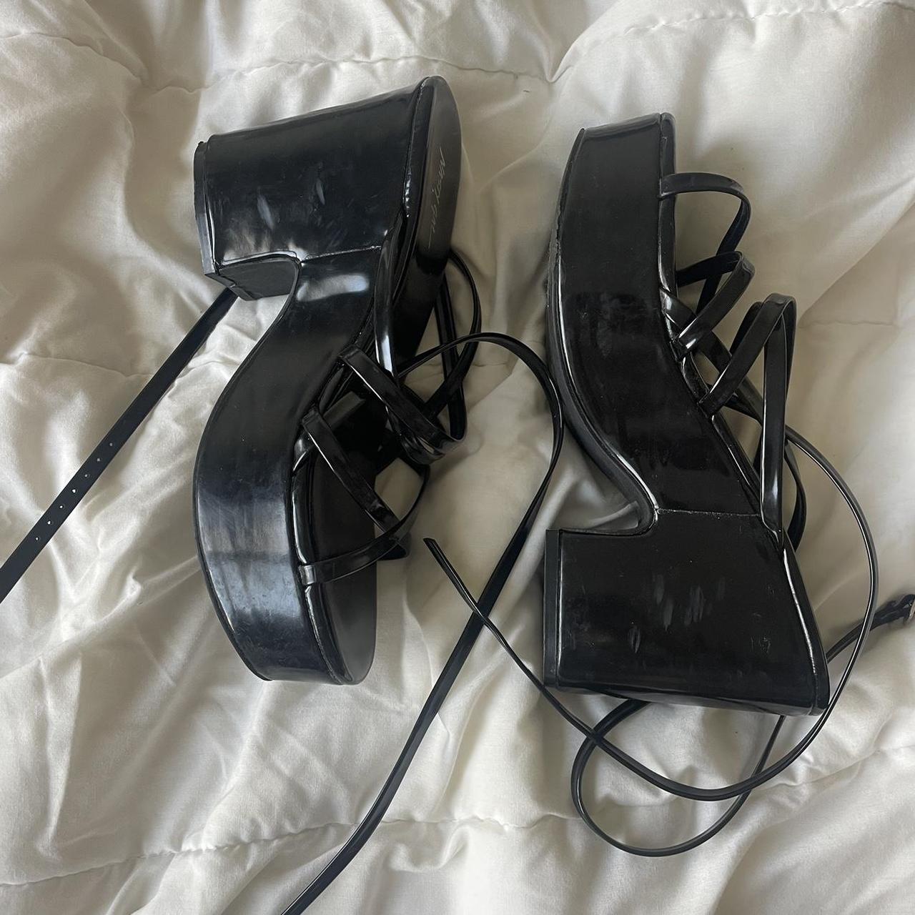 nasty gal white heels